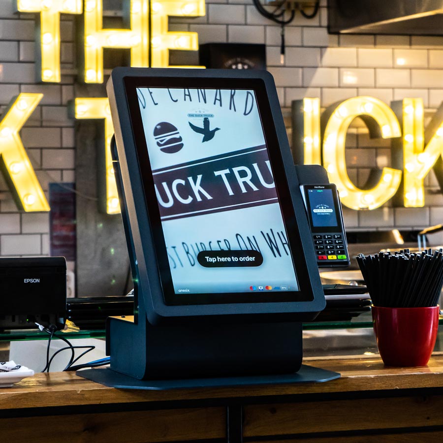 Kiosk Pro Table at the Duck Truck